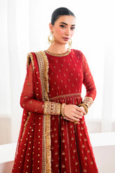 Embroidered Chiffon | UF-688 | 3PC Luxury Chiffon Suit